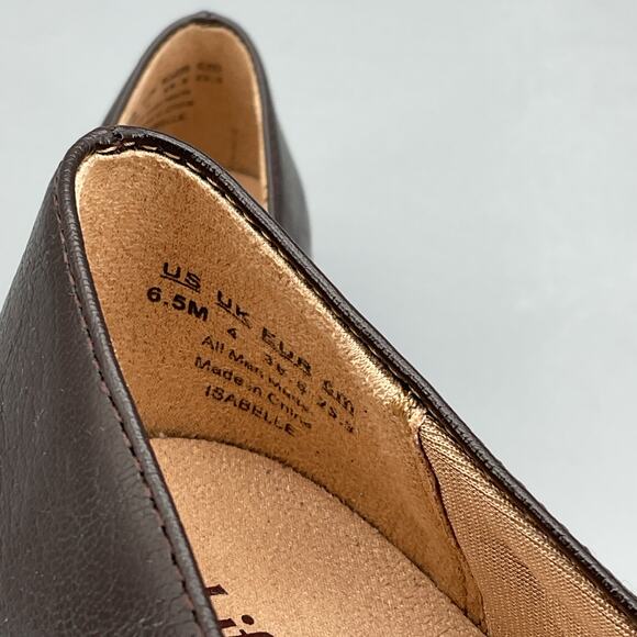 NEW Lifestride Women’s Isabelle Slip on Loafers Brown Size 6.5M - Picture 5 of 10